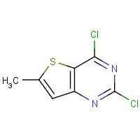 35265-82-8 2,4-Dichloro-6-methyl-thieno[3,2-d]pyrimidine chemical structure
