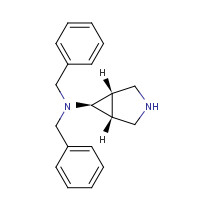 210482-10-3 3-Azabicyclo[3.1.0]hexan-6-amine, N,N-bis(phenylmethyl)-, (1a,5a,6a)- (9CI) chemical structure