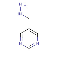 1234616-20-6 5-(Hydrazinomethyl)pyrimidine chemical structure