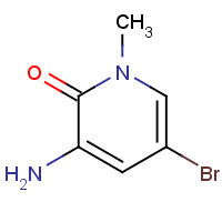 910543-72-5 3-Amino-5-bromo-1-methylpyridin-2(1H)-one chemical structure