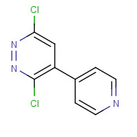 202931-70-2 3,6-Dichloro-4-(pyridin-4-yl)pyridazine chemical structure