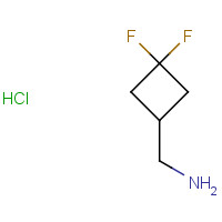 1159813-93-0 (3,3-Difluorocyclobutyl)methanamine hydrochloride chemical structure
