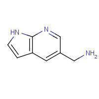 267876-25-5 1H-Pyrrolo[2,3-b]pyridine-5-methanamine chemical structure