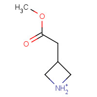 1313738-62-3 Methyl 3-azetidineacetate trifluoroacetate salt chemical structure