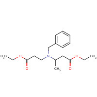 58859-66-8 3-[Benzyl-(2-ethoxycarbonyl-ethyl)-amino]-butyric acid ethyl ester chemical structure