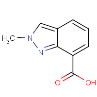 1234615-75-8 2-Methylindazole-7-carboxylic acid chemical structure