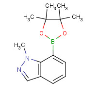 1313738-64-5 1-Methylindazole-7-boronic acid pinacol ester chemical structure