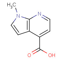 1147753-38-5 1-Methyl-7-azaindole-4-carboxylic acid chemical structure