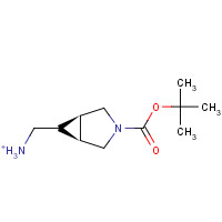 893566-16-0 tert-Butyl (1R,5S)-6-(aminomethyl)-3-azabicyclo[3.1.0]-hexane-3-carboxylate chemical structure
