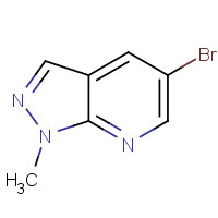 887115-56-2 5-Bromo-1-methyl-1H-pyrazolo[3,4-b]pyridine chemical structure