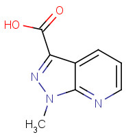 116855-09-5 1-Methyl-1H-pyrazolo[3,4-b]pyridine-3-carboxylic acid chemical structure