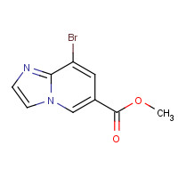 1234616-08-0 Methyl 8-bromo-imidazo[1,2-a]pyridine-6-carboxylate chemical structure