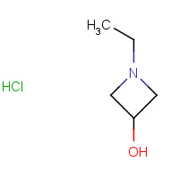 35995-21-2 3-Hydroxy-1-ethylazetidine hydrochloride chemical structure