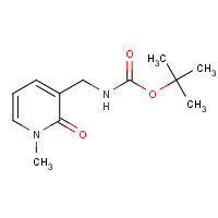 1234616-68-2 tert-Butyl N-[(1-methyl-2-oxo-3-pyridyl)methyl]carbamate chemical structure