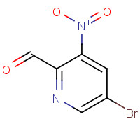 1086838-46-1 5-Bromo-3-nitropyridine-2-carbaldehyde chemical structure