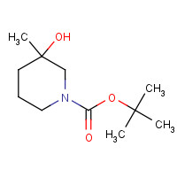1104083-27-3 tert-Butyl 3-hydroxy-3-methyl-piperidine-1-carboxylate chemical structure
