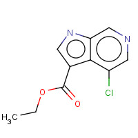 1234616-12-6 Ethyl 4-chloro-6-azaindole-3-carboxylate chemical structure