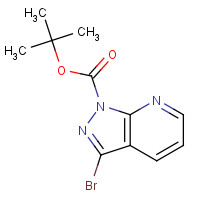 1234616-46-6 tert-Butyl 3-Bromopyrazolo[3,4-b]pyridine-1-carboxylate chemical structure