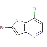 225385-05-7 2-Bromo-7-chloro-thieno[3,2-b]pyridine chemical structure