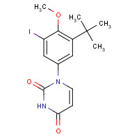 1132940-53-4 1-(3-tert-Butyl-5-iodo-4-methoxyphenyl)-pyrimidine-2,4(1H,3H)-dione chemical structure