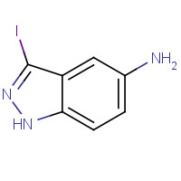 599183-36-5 5-Amino-3-iodo-1H-indazole chemical structure