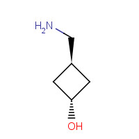 1234616-04-6 trans 3-(Aminomethyl)cyclobutanol chemical structure
