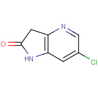 136888-12-5 6-Chloro-1,3-dihydropyrrolo[3,2-b]pyridin-2-one chemical structure