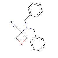 1021393-00-9 3-(Dibenzylamino)oxetane-3-carbonitrile chemical structure