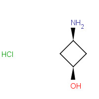 1219019-22-3 cis-3-Aminocyclobutanol hydrochloride 9:1 chemical structure
