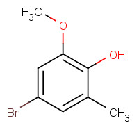 86232-54-4 4-Bromo-6-methyl-2-methoxyphenol chemical structure