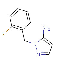 1152858-54-2 5-Amino-1-(2-Fluorobenzyl)-1H-pyrazole chemical structure