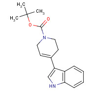 155302-27-5 tert-Butyl 4-(1H-indol-3-yl)-5,6-dihydropyridine-1(2H)-carboxylate chemical structure