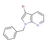 281192-93-6 1-Benzyl-3-bromo-pyrrolo[2,3-b]pyridine chemical structure