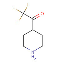 1182349-50-3 2,2,2-Trifluoro-1-(piperidin-4-yl)ethanone oxalate chemical structure