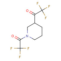 1159982-57-6 2,2,2-Trifluoro-1-[1-(2,2,2-trifluoroacetyl) -3-piperidyl]ethanone chemical structure