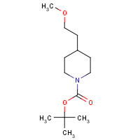 509147-79-9 tert-Butyl 4-(2-methoxyethyl)-piperidine-1-carboxylate chemical structure