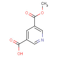 5027-65-6 5-(Methoxycarbonyl)nicotinic acid chemical structure