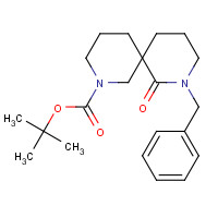 1198286-10-0 tert-Butyl 10-benzyl-11-oxo-4,10-diazaspiro[5.5]undecane-4-carboxylate chemical structure