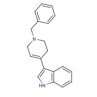 17403-05-3 3-(1-Benzyl-1,2,3,6-tetrahydropyridin-4-yl)-1H-indole chemical structure