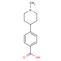 281234-85-3 4-(1-Methylpiperidin-4-yl)benzoic acid chemical structure