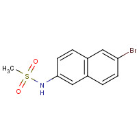 1132940-86-3 N-(6-Bromonaphthalen-2-yl)methanesulfonamide chemical structure