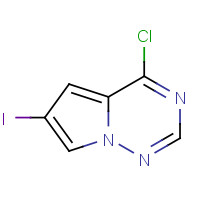 916420-31-0 4-Chloro-6-iodopyrrolo[2,1-f][1,2,4]triazine chemical structure