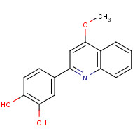 1313738-83-8 4-(4-Methoxyquinolin-2-yl)benzene-1,2-diol chemical structure
