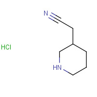 5562-23-2 2-(3-Piperidyl)acetonitrile hydrochloride chemical structure