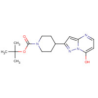 1228631-09-1 tert-Butyl 4-(7-hydroxypyrazolo[1,5-a]pyrimidin-2-yl)piperidine-1-carboxylate chemical structure