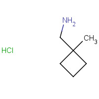 1245647-53-3 (1-Methylcyclobutyl)methanamine hydrochloride chemical structure