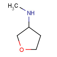 89487-67-2 N-Methyl-tetrahydrofuran-3-amine chemical structure