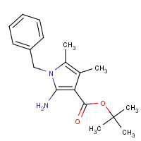100066-79-3 1-Benzyl-2-amino-3-tert-butoxycarbonyl-4,5-dimethylpyrrole chemical structure