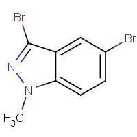 52088-11-6 3,5-Dibromo-1-methyl-1H-indazole chemical structure
