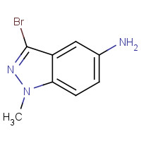 1092351-49-9 3-Bromo-1-methyl-1H-indazol-5-ylamine chemical structure